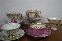 Assortment Of Vintage China Cups & Saucers