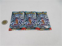 3 pack de cartes Pokémon Paradox Rift