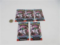 5 pack de cartes Pokémon Paradox Rift