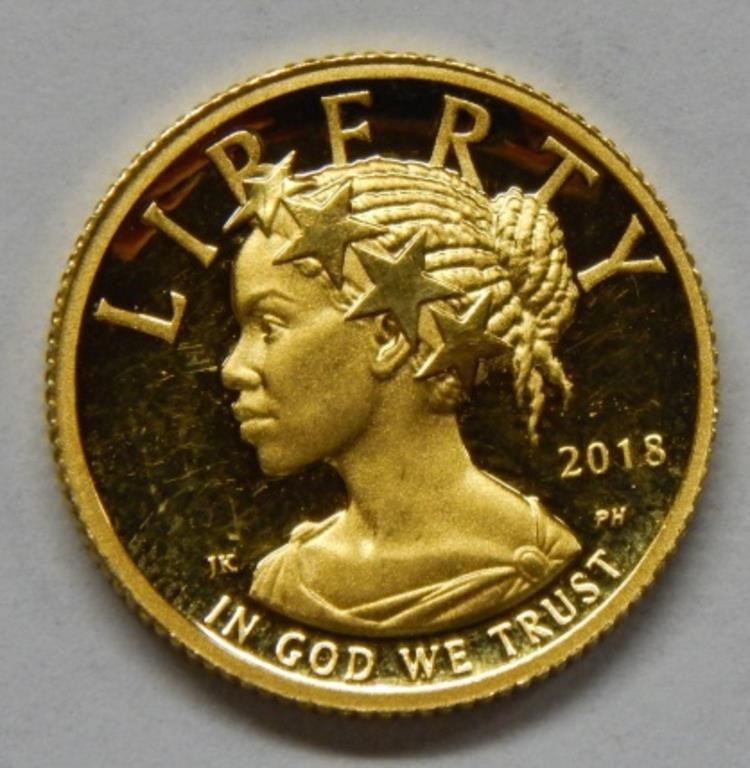 2018 US Liberty 1/10th Ounce Gold Proof