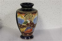 A Vintage Japanese Satsuma Vase