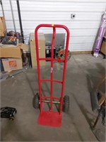 Haul master hand truck rubber tires