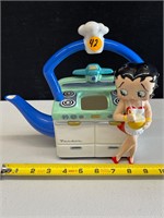 BETTY BOOP CERAMIC STOVE KETTLE