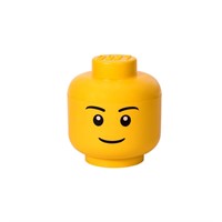 Room Copenhagen Lego Storage Head, Large, Boy