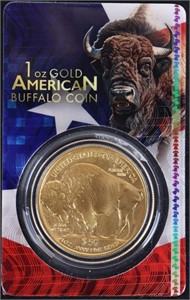 1OZ FINE GOLD AMERICAN BUFFALO 99.99% GOLD BULLION