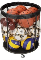Ball Storage Cart, Ball Storage Bin for Balls,