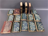 Group vintage / antique books - English Classics