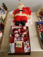 Vintage Santa Claus (24") & Misc. Christmas Items