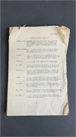 1948 The Snake Pit Original Movie Script