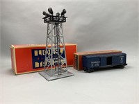 Lionel Baltimore & Ohio Train Car, Light Tower.