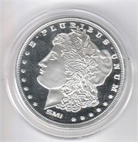 Private Mint .999 Fine 1 oz Silver Morgan Coin