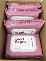 4 Packs Goodwipes Flushable & Plant-Based Wipes