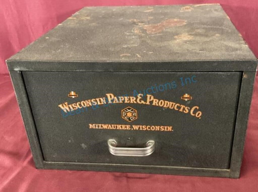 Wisconsin paper file drawer