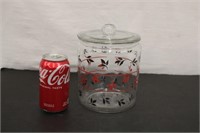 Glass Canister Jar w/ Lid