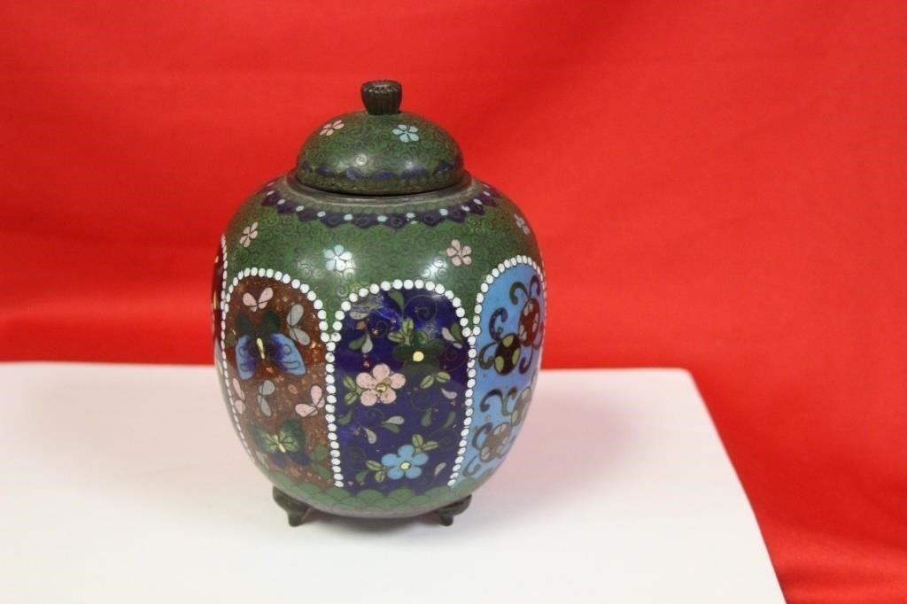 A Japanese Cloisonne Jar