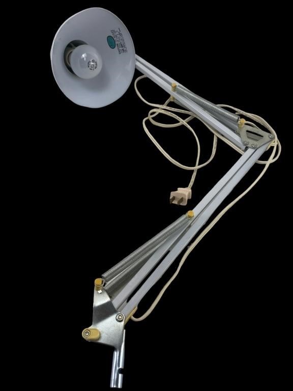 MCM industrial architect adjustable lamp
