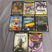 Nintendo GameCube Game Lot of 8 - UNTESTED