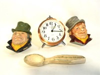 Sterling And Noble Clock,Wooden Spoons