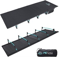 FE Active Folding Camping Cot - Compact  Light