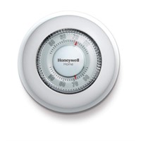 $30  Round Non-Programmable Thermostat, 1H Heat