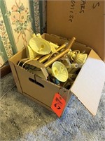 Box lot electric candles