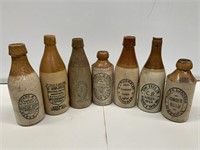 Selection 7 x Ginger Beer Bottles (A/F)