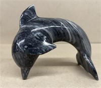 Marble dolphin has damage