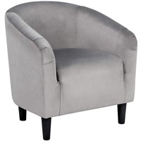 Yaheetech Living Room Chair, Velvet Accent Chair,