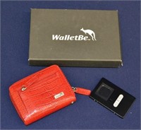 New WalletBe Lady's Wallet w/ Digital Photo Viewer