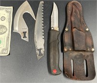 Kershaw KAI Multi-Blade Trader Hunting Knife w