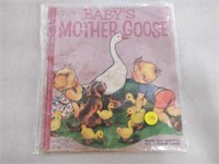 1954 "Baby's Mother Goose" Cloth Children's Book