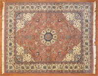 Indo Jaipur rug, approx. 8 x 9