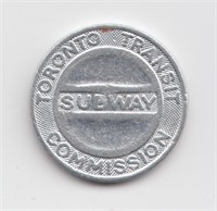 Toronto Transit Subway Token