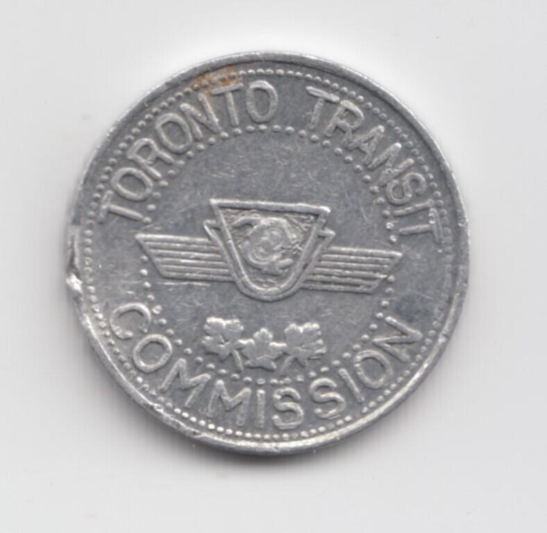 Toronto Transit Token