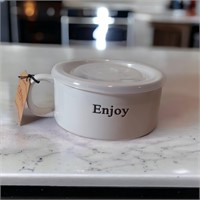 New "ENJOY" Souper Mug