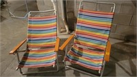 Beach chairs