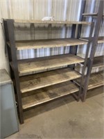 EMPTY METAL SHELF