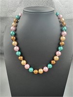 Multi-Color South Sea Pearl Necklace