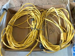 2) 25 ft - 50 ft extension cords