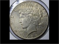 AU 1926-P PEACE DOLLAR