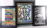 ASSORTED 311 FRAMED POSTERS - (3)