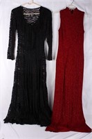 DESIGNER VINTAGE LADIES DRESSES - LOT OF 3