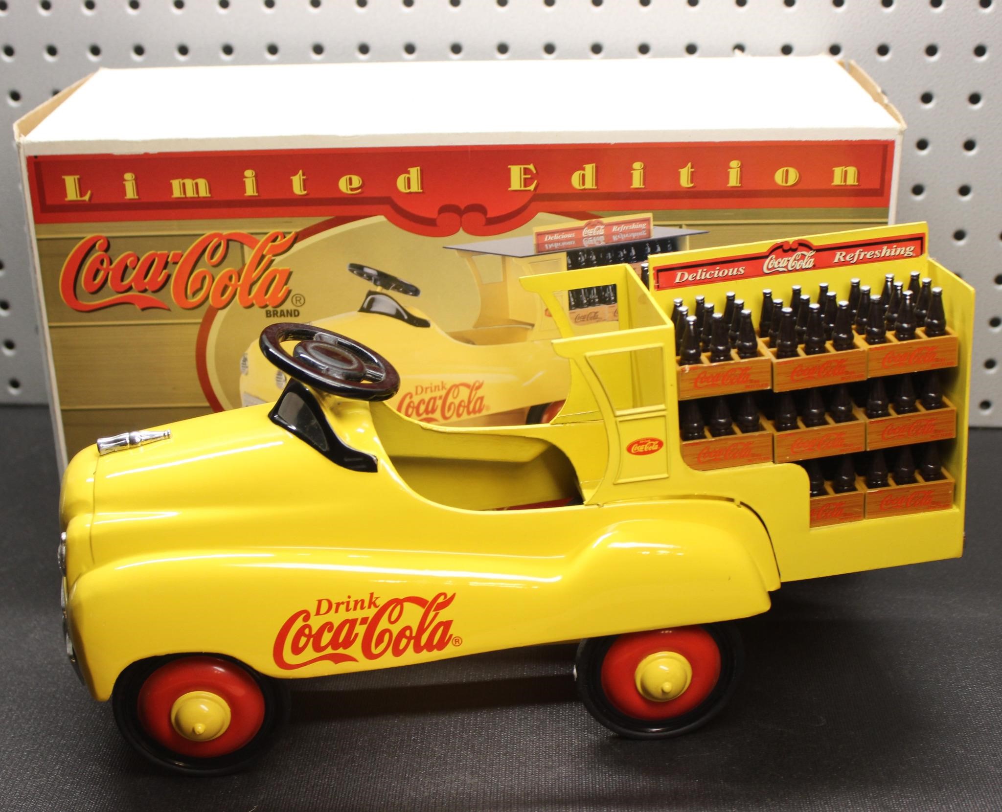 Limited Edition Coca Cola Pedal Delivery Truck