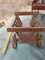 Boyds or Bust Wagon