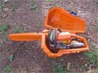 STILL CHAIN SAW IN CASE,  18 INCH,  NOT TESTED,