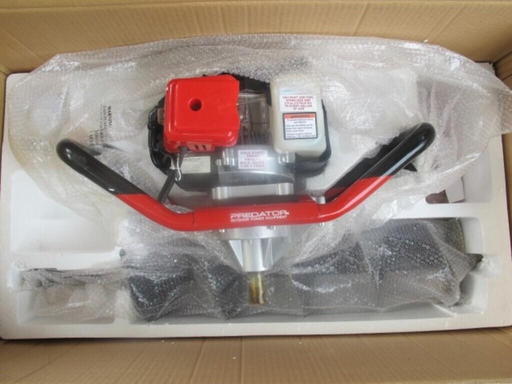 PREDATOR 2HP AUGER IN BOX 6 INCH NEW IN BOX