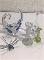 Five Pieces of Art Glass K13C