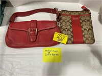 MICHAEL KORS & COACH MARKED PURSES