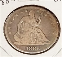 1888 Half Dollar G