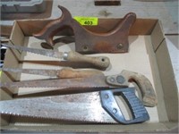 Flat w/misc saws